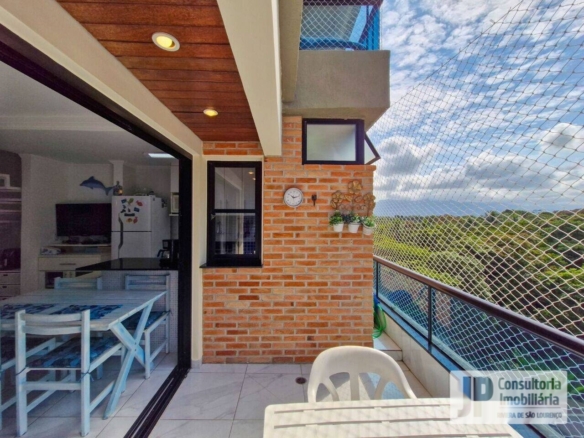 Apartamento pé na Areia