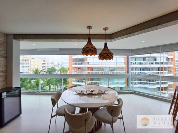 Apartamento com 4 dormitórios à venda, 153 m² por R$ 5.900.000,00 – Riviera – Módulo 7 – Bertioga/SP