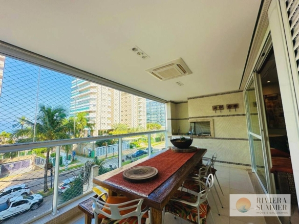 Apartamento com 4 dormitórios à venda, 138 m² por R$ 5.785.000,00 – Riviera – Módulo 8 – Bertioga/SP