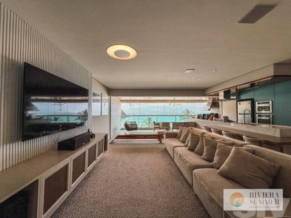 Apartamento com 3 dormitórios à venda, 147 m² por R$ 9.500.000,00 – Riviera Módulo 8 – Bertioga/SP