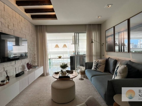 Apartamento com 3 dormitórios à venda, 95 m² por R$ 3.000.000,00 – Riviera Módulo 8 – Bertioga/SP