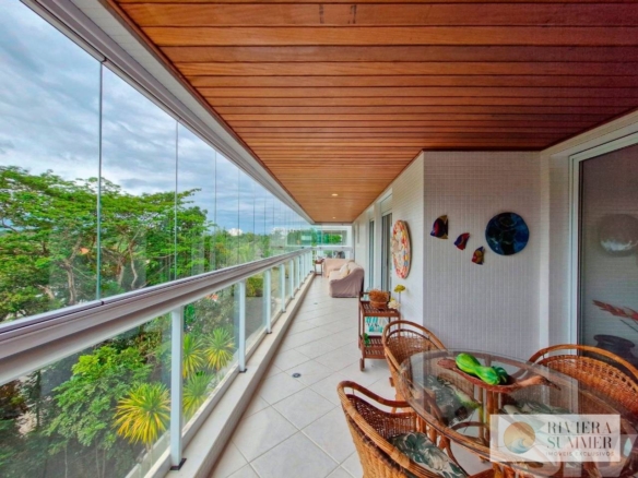 Apartamento com 4 dormitórios à venda, 127 m² por R$ 3.500.000,00 – Riviera Módulo 7 – Bertioga/SP