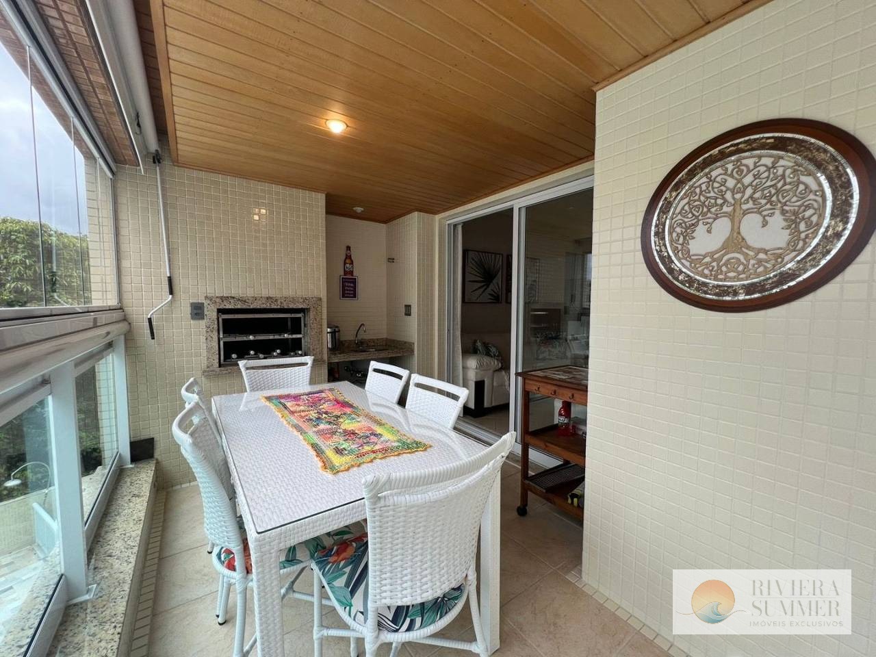 Apartamento com 3 dormitórios à venda, 107 m² por R$ 2.900.000,00 – Riviera Módulo 7 – Bertioga/SP