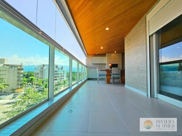 Apartamento com 3 dormitórios à venda, 116 m² por R$ 4.600.000,00 – Riviera Módulo 8 – Bertioga/SP