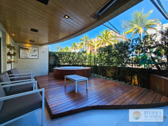 Apartamento com 3 dormitórios à venda, 170 m² por R$ 4.500.000,00 – Riviera Módulo 2 – Bertioga/SP