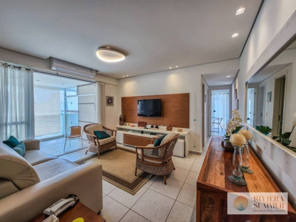 Apartamento com 3 dormitórios à venda, 127 m² por R$ 3.800.000,00 – Riviera Módulo 8 – Bertioga/SP