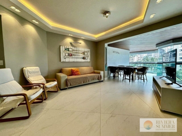 Apartamento com 4 dormitórios à venda, 195 m² por R$ 6.000.000,00 – Riviera Módulo 6 – Bertioga/SP