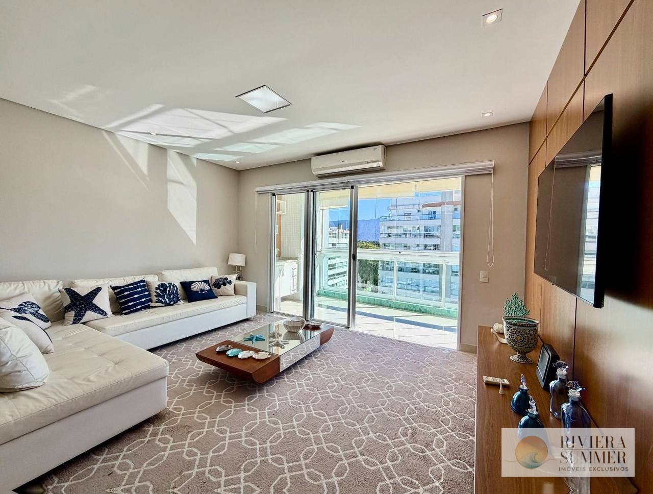 Apartamento com 3 dormitórios à venda, 129 m² por R$ 3.800.000,00 – Riviera – Módulo 7 – Bertioga/SP