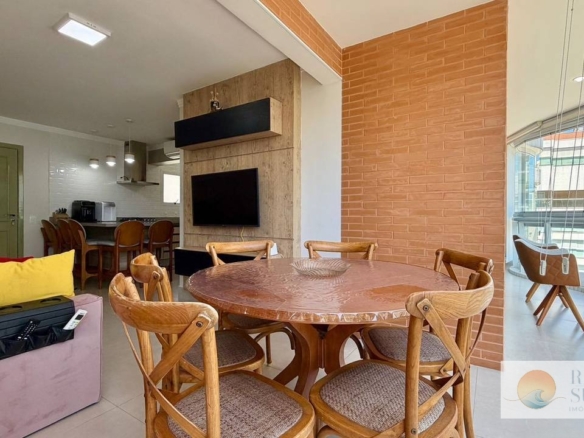 Apartamento com 3 dormitórios à venda, 82 m² por R$ 2.550.000,00 – Riviera – Módulo 7 – Bertioga/SP