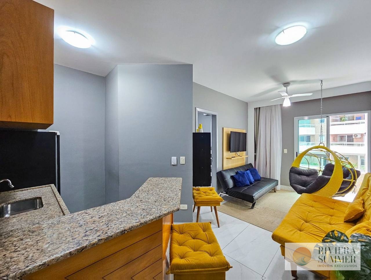AP5949 Apartamento com 1 dormitório à venda, 38 m² por R$ 1.300.000,00 – Riviera Módulo 6 – Bertioga/SP