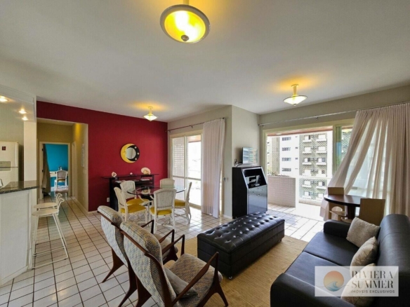 Apartamento com 2 dormitórios à venda, 117 m² por R$ 2.800.000,00 – Riviera Módulo 3 – Bertioga/SP