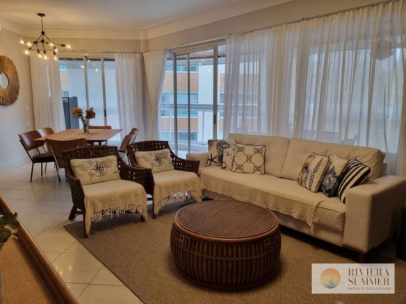 Apartamento com 4 dormitórios à venda, 139 m² por R$ 3.850.000,00 – Riviera Módulo 7 – Bertioga/SP