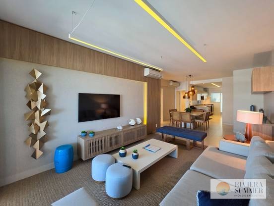 Apartamento com 3 dormitórios à venda, 153 m² por R$ 7.600.000,00 – Riviera Módulo 8 – Bertioga/SP