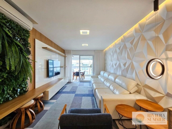 Apartamento com 3 dormitórios à venda, 147 m² por R$ 7.400.000,00 – Riviera Módulo 8 – Bertioga/SP