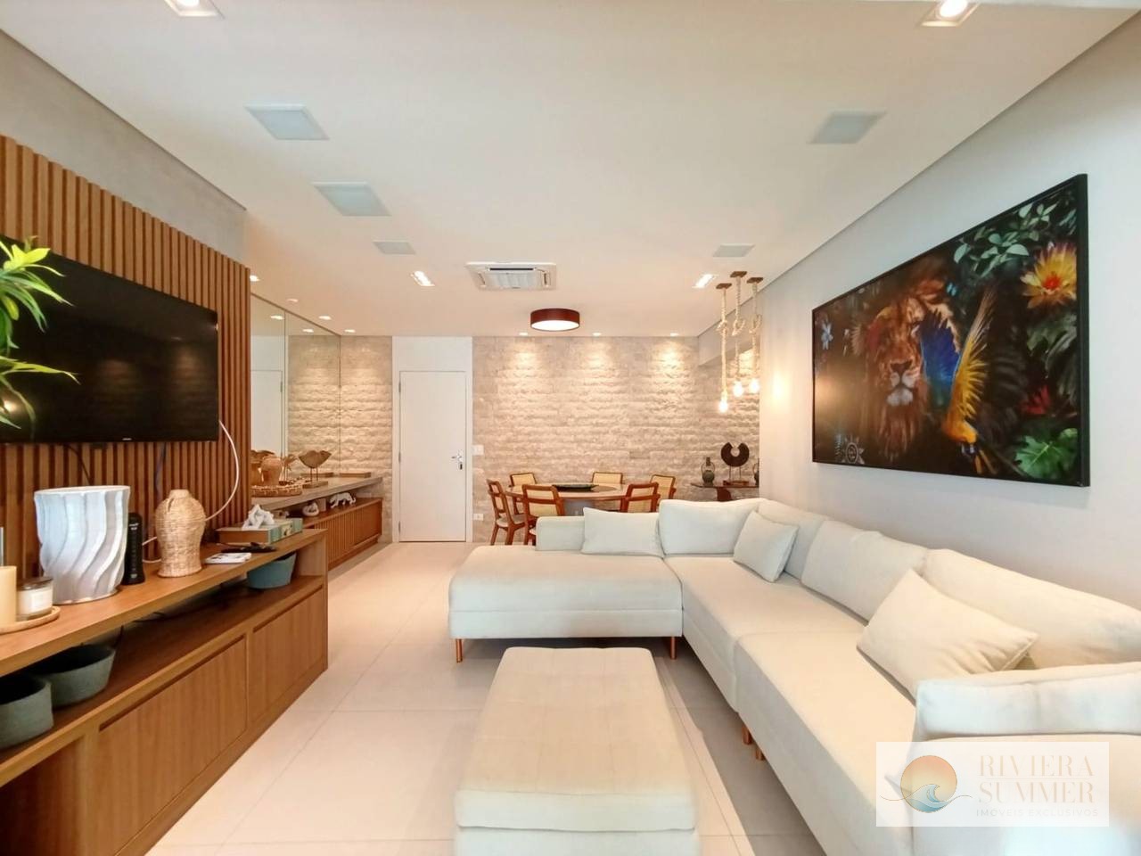 Apartamento com 4 dormitórios à venda, 137 m² por R$ 5.000.000,00 – Riviera Módulo 8 – Bertioga/SP