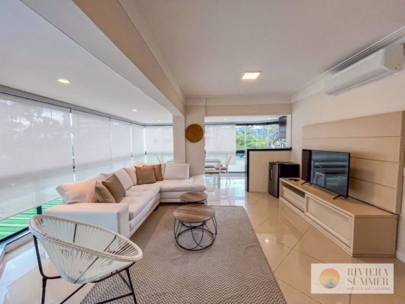 Apartamento com 4 dormitórios à venda, 120 m² por R$ 3.400.000,00 – Riviera Módulo 3 – Bertioga/SP