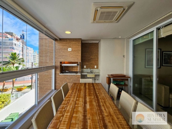 Apartamento com 3 dormitórios à venda, 115 m² por R$ 3.500.000,00 – Riviera Módulo 7 – Bertioga/SP