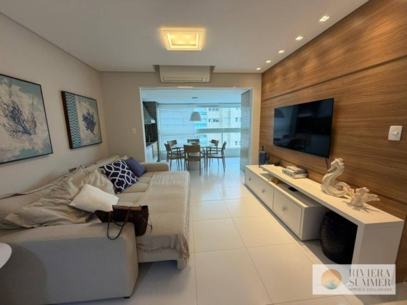Apartamento com 4 dormitórios à venda, 136 m² por R$ 6.200.000,00 – Riviera Módulo 8 – Bertioga/SP