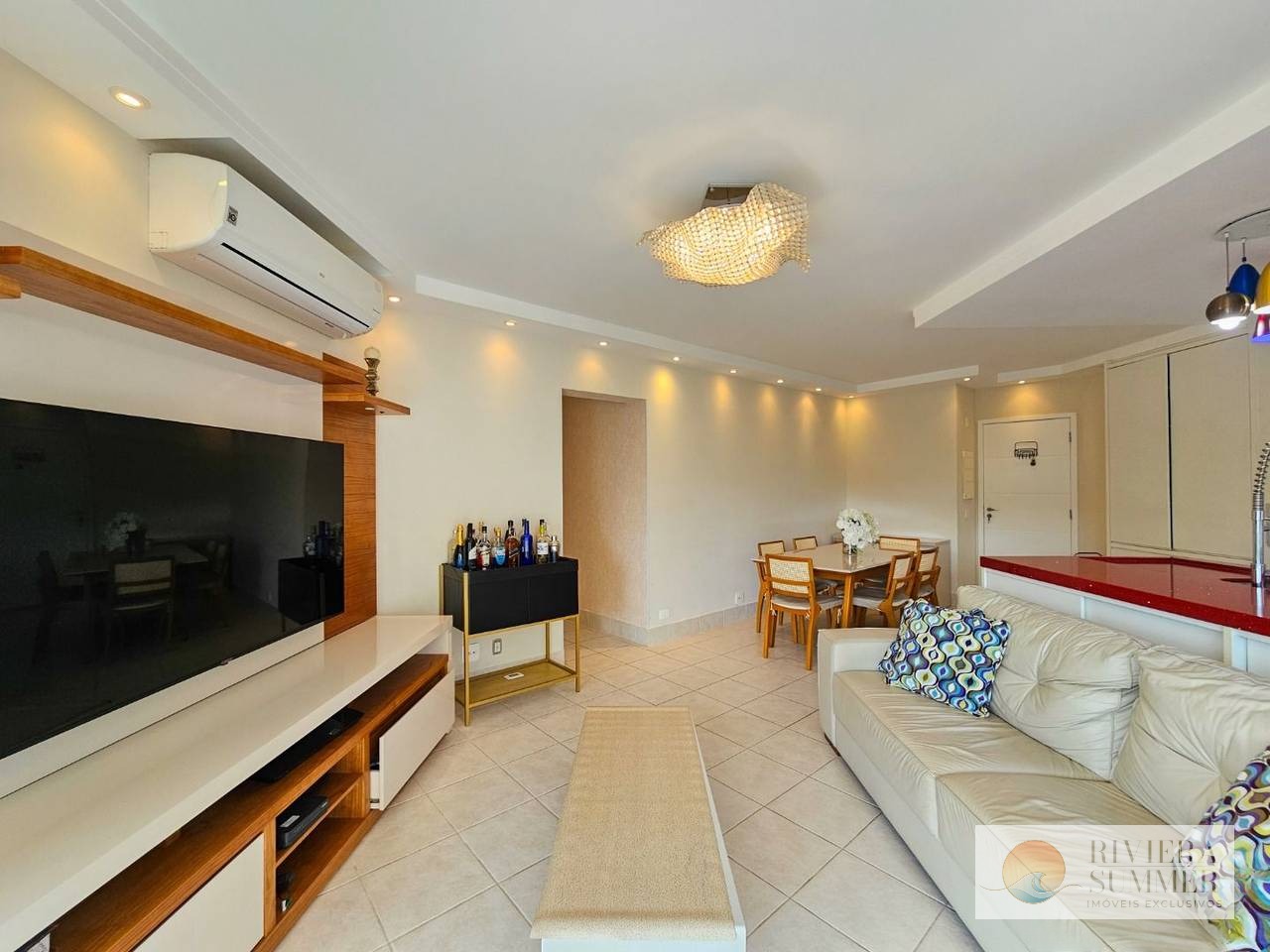 Apartamento com 4 dormitórios à venda, 149 m² por R$ 3.750.000,00 – Riviera Módulo 7 – Bertioga/SP