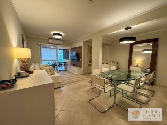 Apartamento com 3 dormitórios à venda, 118 m² por R$ 3.500.000,00 – Riviera Módulo 2 – Bertioga/SP