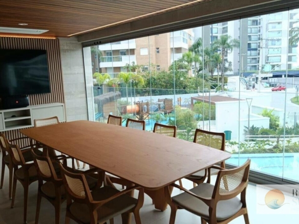 Apartamento com 3 dormitórios à venda, 137 m² por R$ 7.200.000,00 – Riviera – Módulo 8 – Bertioga/SP