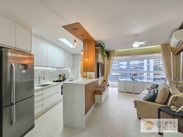 Apartamento com 2 dormitórios à venda, 62 m² por R$ 2.499.000,00 – Riviera Módulo 3 – Bertioga/SP