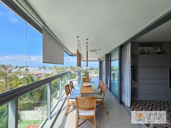 Apartamento com 2 dormitórios à venda, 100 m² por R$ 3.800.000,00 – Riviera Módulo 5 – Bertioga/SP