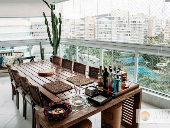 Apartamento com 3 dormitórios à venda, 151 m² por R$ 4.900.000,00 – Riviera – Módulo 8 – Bertioga/SP