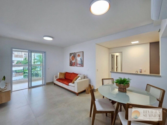 Apartamento com 3 dormitórios à venda, 127 m² por R$ 4.250.000,00 – Riviera Módulo 7 – Bertioga/SP