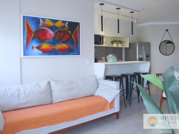 Apartamento com 2 dormitórios à venda, 82 m² por R$ 2.450.000,00 – Riviera Módulo 6 – Bertioga/SP
