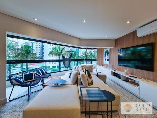 Apartamento com 4 dormitórios à venda, 169 m² por R$ 4.800.000,00 – Riviera Módulo 3 – Bertioga/SP