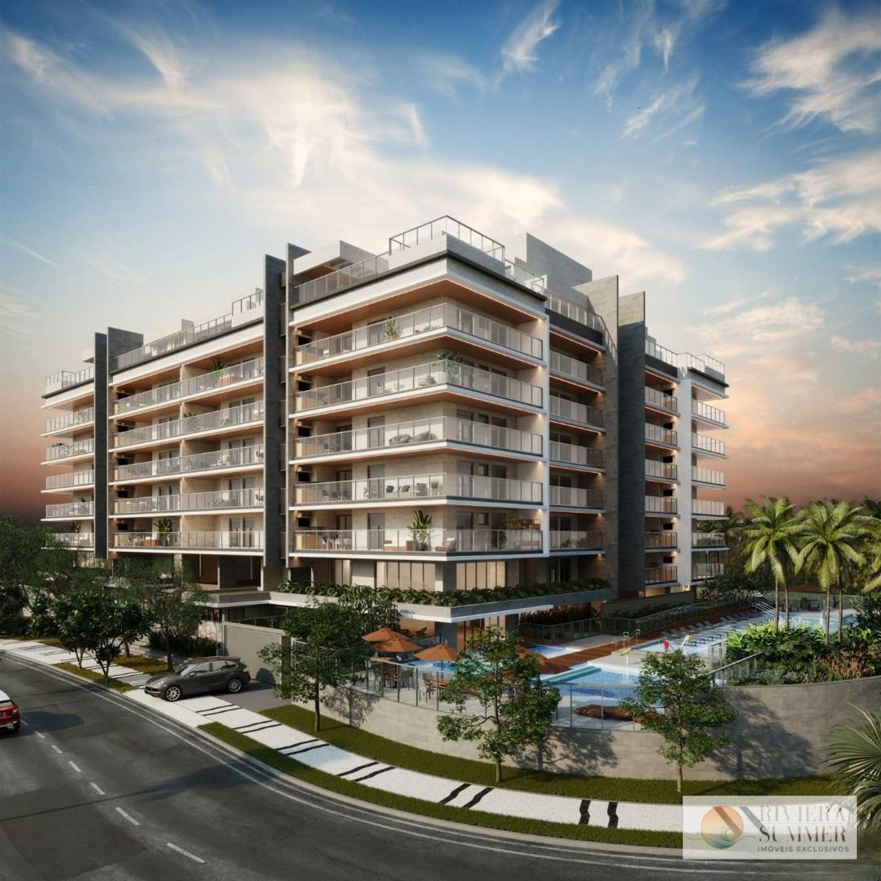 Apartamento com 3 dormitórios à venda, 116 m² por R$ 4.800.000,00 – Riviera – Módulo 7 – Bertioga/SP