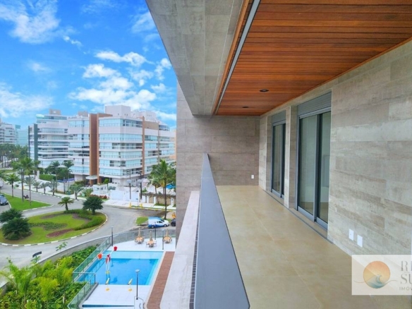 Apartamento com 3 dormitórios à venda, 116 m² por R$ 4.750.000,00 – Riviera Módulo 07 – Bertioga/SP