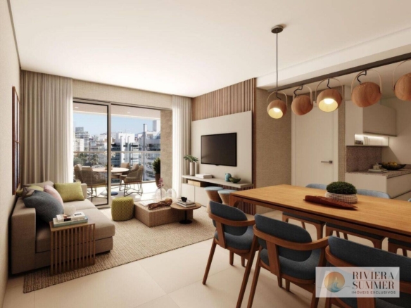 Apartamento com 3 dormitórios à venda, 122 m² por R$ 5.000.000,00 – Riviera Módulo 7 – Bertioga/SP