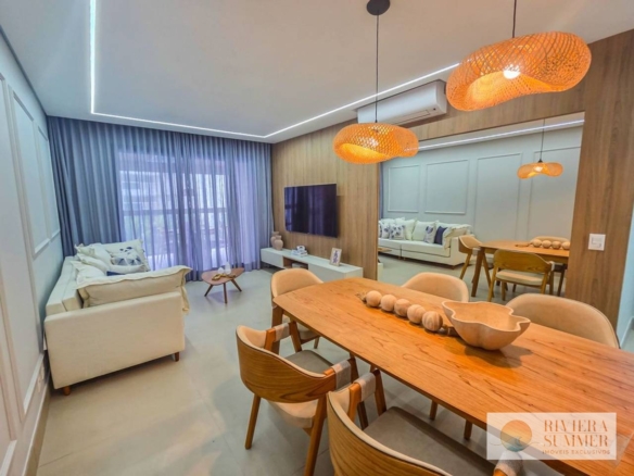 Apartamento com 3 dormitórios à venda, 116 m² por R$ 5.600.000,00 – Riviera – Módulo 7 – Bertioga/SP