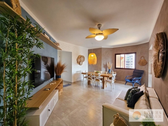 Apartamento com 3 dormitórios à venda, 93 m² por R$ 2.150.000,00 – Riviera Módulo 6 – Bertioga/SP