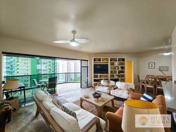 Apartamento com 4 dormitórios à venda, 180 m² por R$ 4.500.000,00 – Riviera Módulo 3 – Bertioga/SP