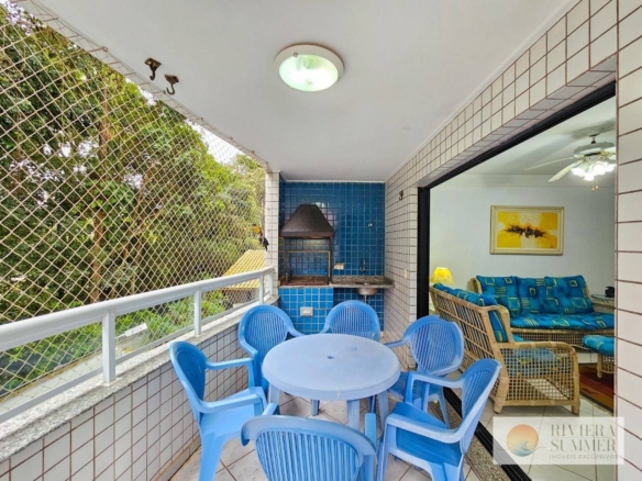 Apartamento com 3 dormitórios à venda, 102 m² por R$ 1.800.000,00 – Riviera Módulo 6 – Bertioga/SP
