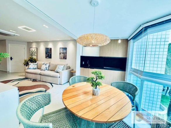 Apartamento com 3 dormitórios à venda, 127 m² por R$ 4.220.000,00 – Riviera Módulo 6 – Bertioga/SP