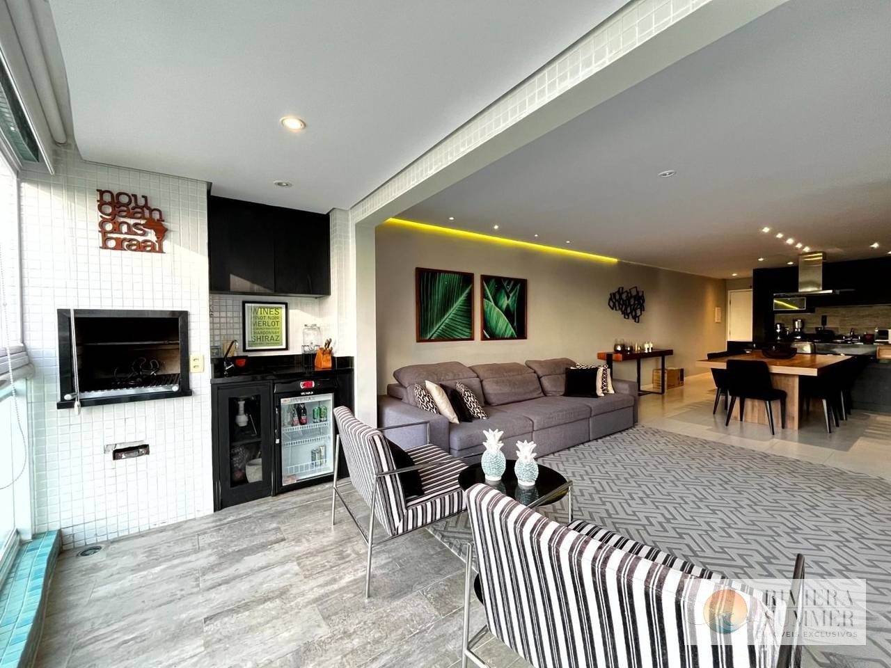AP7778-SOBQ Apartamento com 3 dormitórios à venda, 132 m² por R$ 3.200.000,00 – Riviera Módulo 7 – Bertioga/SP
