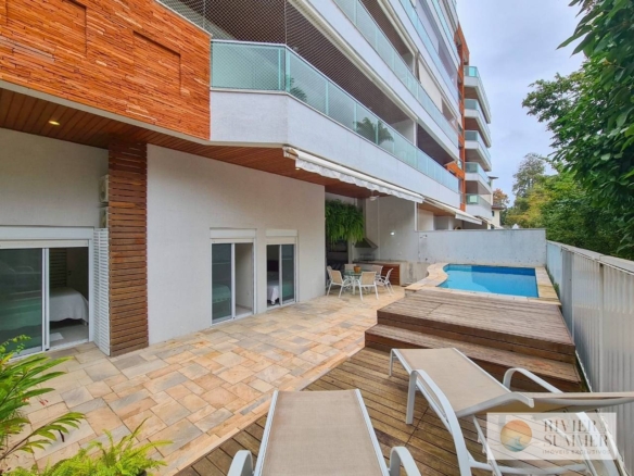 Apartamento com 4 dormitórios à venda, 188 m² por R$ 3.400.000,00 – Riviera Módulo 3 – Bertioga/SP