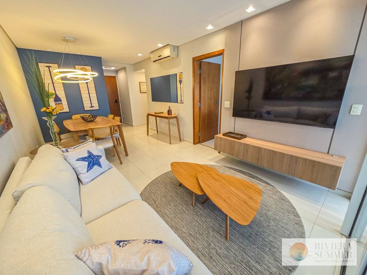 Apartamento com 3 dormitórios à venda, 105 m² por R$ 2.750.000,00 – Riviera Módulo 8 – Bertioga/SP