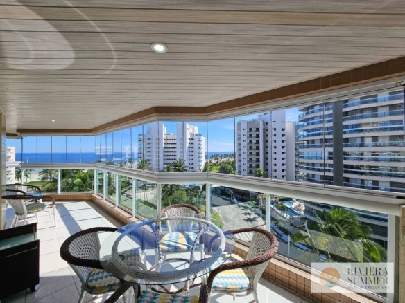 Apartamento com 3 dormitórios à venda, 111 m² por R$ 4.900.000,00 – Riviera Módulo 7 – Bertioga/SP