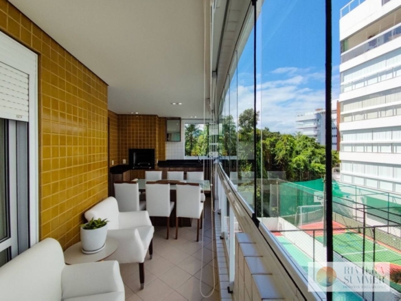 Apartamento com 3 dormitórios à venda, 87 m² por R$ 2.450.000,00 – Riviera Módulo 7 – Bertioga/SP