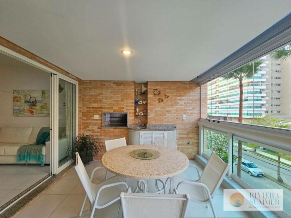 Apartamento com 3 dormitórios à venda, 122 m² por R$ 4.700.000,00 – Riviera Módulo 7 – Bertioga/SP