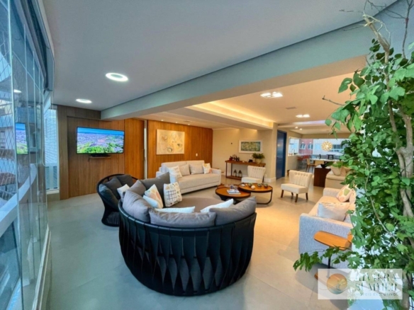 Apartamento com 5 dormitórios à venda, 244 m² por R$ 5.500.000,00 – Riviera Módulo 6 – Bertioga/SP