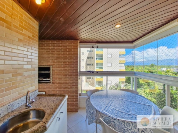 Apartamento com 3 dormitórios à venda, 93 m² por R$ 2.400.000,00 – Riviera Módulo 2 – Bertioga/SP
