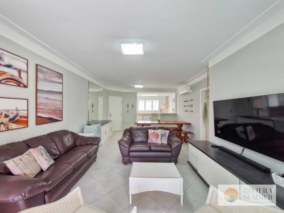 Apartamento com 4 dormitórios à venda, 142 m² por R$ 2.980.000,00 – Riviera Módulo 3 – Bertioga/SP