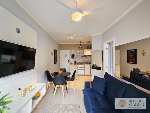Apartamento com 1 quarto, 38 m², à venda por R$ 1.190.000 – Riviera Módulo 6 – Bertioga/SP