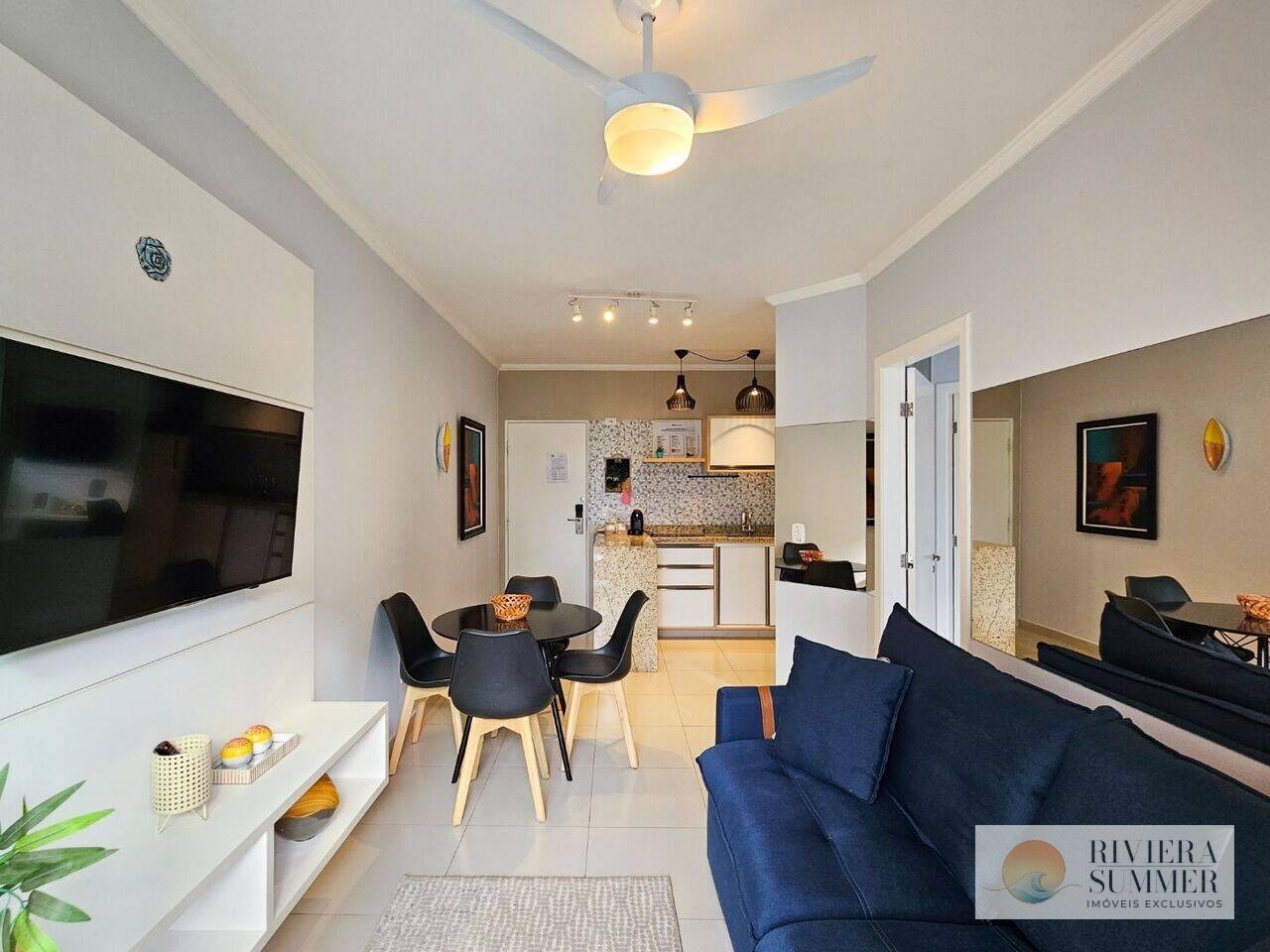 Apartamento com 1 quarto, 38 m², à venda por R$ 1.190.000 – Riviera Módulo 6 – Bertioga/SP